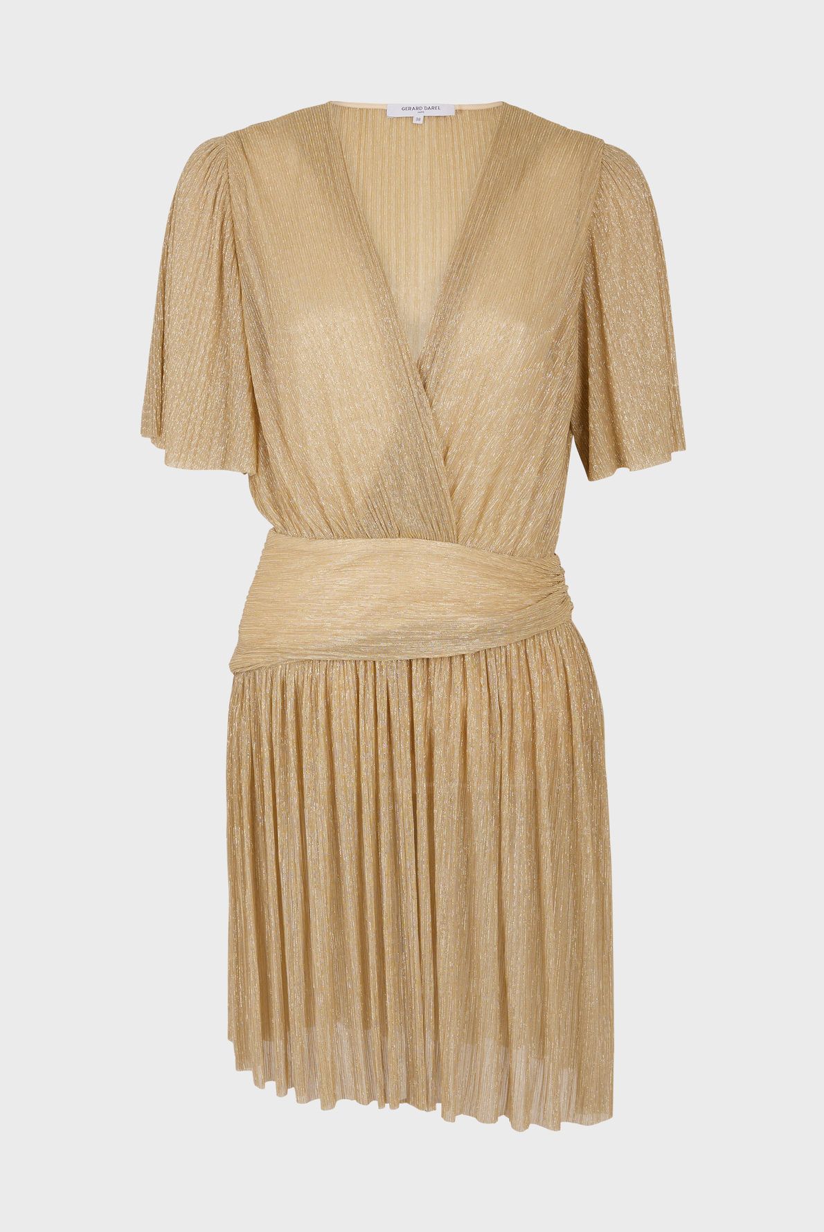 Robe courte en jersey lamé - JODY Gerard Darel seconde main photo 3